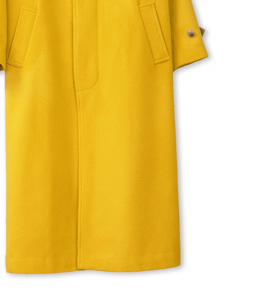 La SRIC（ラスリック）の「La SRIC / ステンカラーロングCT（ステンカラーコート・レディース・イエロー/ブルー・38）」の4枚目の写真