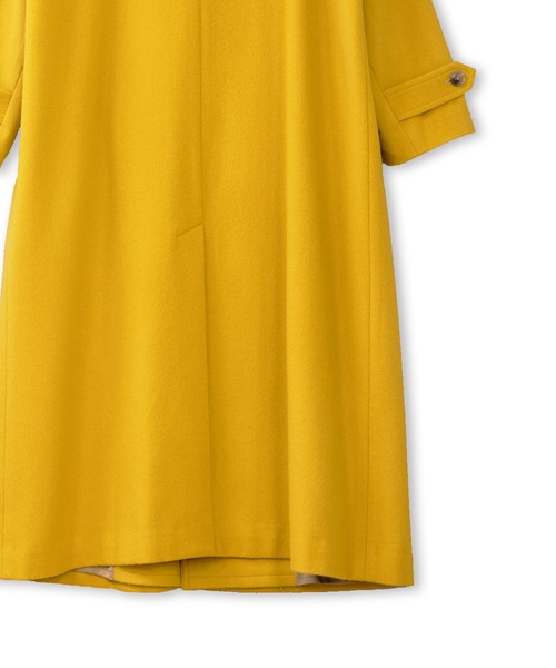 La SRIC（ラスリック）の「La SRIC / ステンカラーロングCT（ステンカラーコート・レディース・イエロー/ブルー・38）」の18枚目の写真