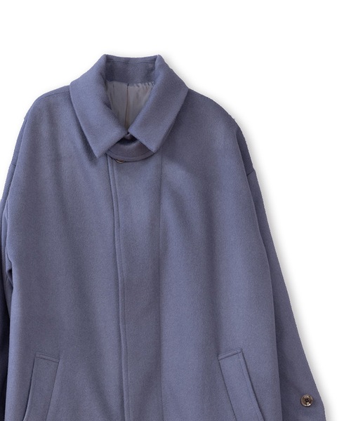 La SRIC（ラスリック）の「La SRIC / ステンカラーロングCT（ステンカラーコート・レディース・イエロー/ブルー・38）」の12枚目の写真