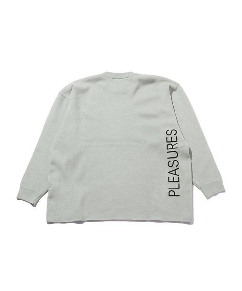 PLEASURES(プレジャー)の「<PLEASURES × New Order> JQD KNIT/ニット(ニット/セーター・メンズ・ライトグレー/ピンク・L/M)」の10枚目の写真