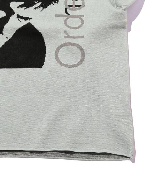 PLEASURES(プレジャー)の「<PLEASURES × New Order> JQD KNIT/ニット(ニット/セーター・メンズ・ライトグレー/ピンク・L/M)」の13枚目の写真