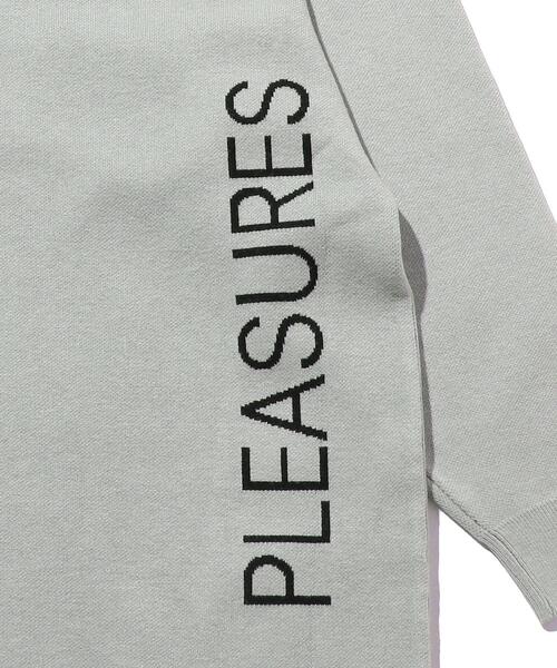 PLEASURES(プレジャー)の「<PLEASURES × New Order> JQD KNIT/ニット(ニット/セーター・メンズ・ライトグレー/ピンク・L/M)」の7枚目の写真