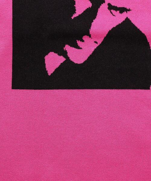 PLEASURES(プレジャー)の「<PLEASURES × New Order> JQD KNIT/ニット(ニット/セーター・メンズ・ライトグレー/ピンク・L/M)」の6枚目の写真