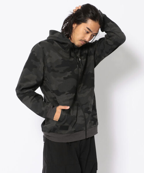 AVIREX（アヴィレックス）の「【AVI-TEX】ウィンドガード フーデッド スウェット パーカー / WIND GUARD HOODED SWEAT PARKA / アヴィレックス / AVIREX（パーカー・メンズ・ライトグレー/ネイビー/Black・MEDIUM/LARGE/X-LARGE/XX-LARGE）」の5枚目の写真