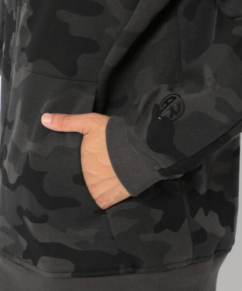 AVIREX（アヴィレックス）の「【AVI-TEX】ウィンドガード フーデッド スウェット パーカー / WIND GUARD HOODED SWEAT PARKA / アヴィレックス / AVIREX（パーカー・メンズ・ライトグレー/ネイビー/Black・MEDIUM/LARGE/X-LARGE/XX-LARGE）」の9枚目の写真