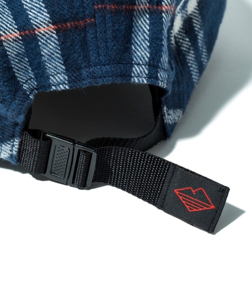 Battenwear（バテンウエア）の「【Battenwear/バテンウェア】米国製フランネルキャップ/TRAVEL CAP（キャップ・メンズ・オリーブ系/ネイビー系・FREE）」の8枚目の写真