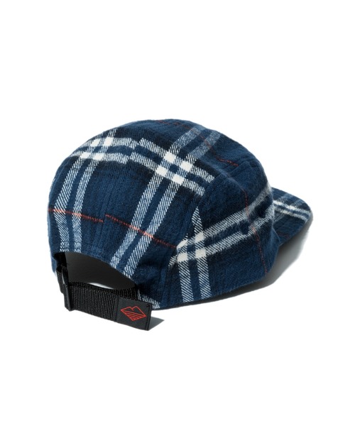 Battenwear（バテンウエア）の「【Battenwear/バテンウェア】米国製フランネルキャップ/TRAVEL CAP（キャップ・メンズ・オリーブ系/ネイビー系・FREE）」の9枚目の写真