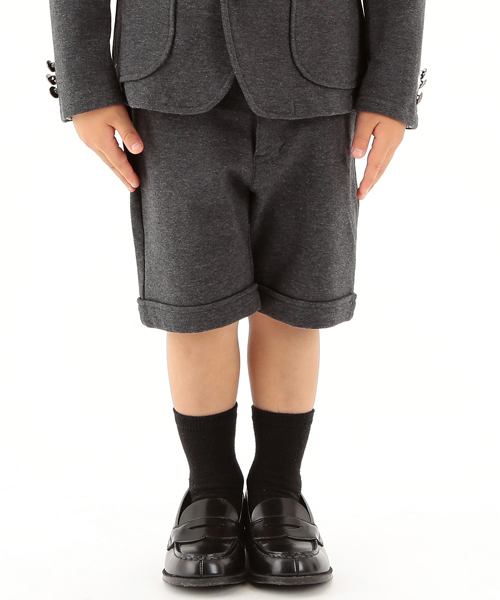 B:MING by BEAMS(ビーミングバイビームス)の「ビーミング by ビームス / ポンチショートパンツ 2015SS(その他パンツ・キッズ・チャコールグレー/ネイビー・100/120/110/130)」の2枚目の写真