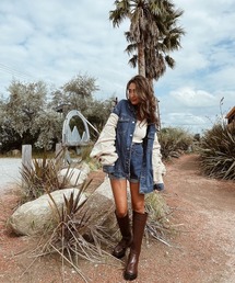 esutoreja | シンプルオーバーデニムジャケット(デニムジャケット)