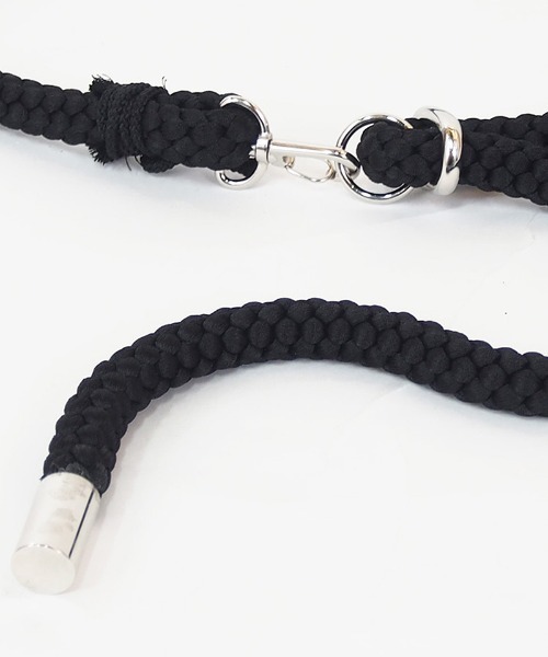 EGO TRIPPING(エゴトリッピング)の「mko10156- SAILING ROPE BELT ベルト(ベルト・メンズ・ブラック・L/M)」の6枚目の写真
