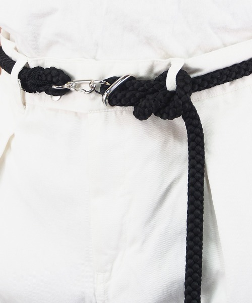 EGO TRIPPING(エゴトリッピング)の「mko10156- SAILING ROPE BELT ベルト(ベルト・メンズ・ブラック・L/M)」の7枚目の写真