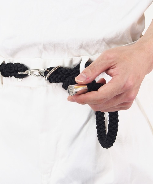 EGO TRIPPING(エゴトリッピング)の「mko10156- SAILING ROPE BELT ベルト(ベルト・メンズ・ブラック・L/M)」の3枚目の写真