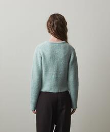 ＜Steven Alan＞ウール フォックス ミックス ショート カーディガン STEVEN ALAN カーディガン 「Steve Alan」メッシュ ニット