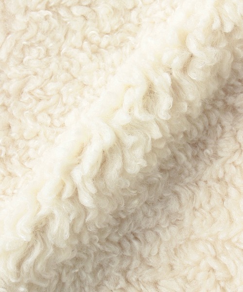 XLARGE KIDS（エクストララージキッズ）の「リバーシブルボアジャケット（ブルゾン・キッズ・ブラウン/カーキ・90cm/100cm/110cm/120cm/130cm/140cm）」の16枚目の写真