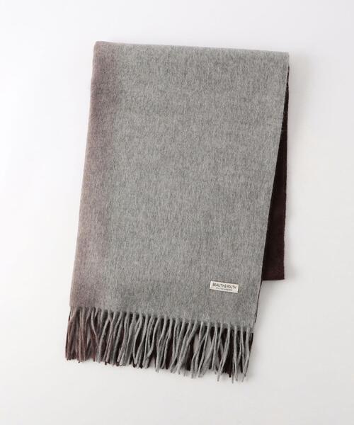 BEAUTY&YOUTH UNITED ARROWS(ビューティーアンドユースユナイテッドアローズ)の「BY グラデーション ストール(マフラー・メンズ・ダークブラウン/ネイビー・FREE)」の8枚目の写真
