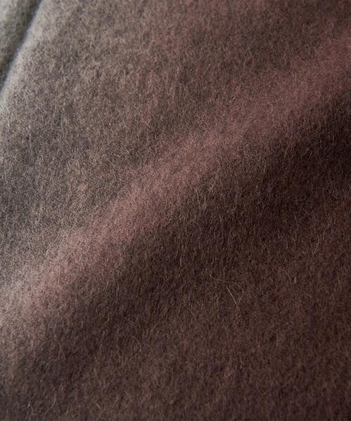 BEAUTY&YOUTH UNITED ARROWS(ビューティーアンドユースユナイテッドアローズ)の「BY グラデーション ストール(マフラー・メンズ・ダークブラウン/ネイビー・FREE)」の3枚目の写真