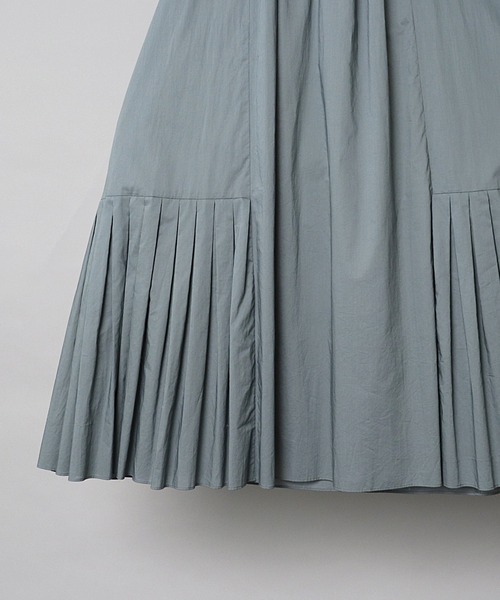 SAYAKADAVIS（サヤカディヴィス）の「【 SAYAKA DAVIS / サヤカデイヴィス 】 Basket Sleeve Long Dress / バスケットスリーブロングドレス（ワンピース・レディース・ブルー/ブラック・X-SMALL）」の9枚目の写真