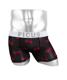 FICUS（フィークス）の「FICUS/フィークス ボクサーパンツ メンズ アンダーウェア 下着 ツルツル チェリー ゼブラ（ボクサーパンツ）」