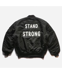 NO COFFEE × SHANTi i × ALPHA MA-1 ALPHA INDUSTRIES MA-1 Flight Jacket NO COFFEE SHANTi i Rare