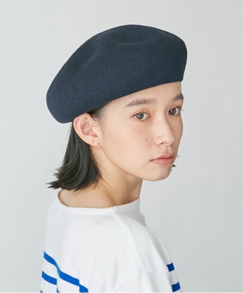 OVERRIDE（オーバーライド）の「OVERRIDE THERMO BASIC BERET SG（ハンチング/ベレー帽・レディース・ブラック/グレー/ベージュ/ネイビー/レッド・L59cm/M/57.5cm）」の16枚目の写真