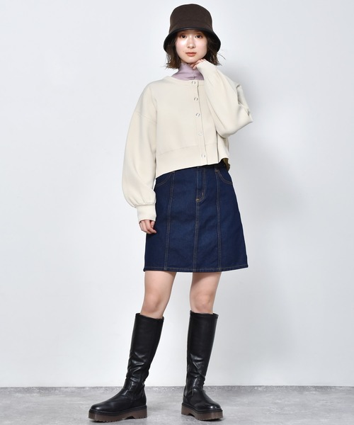 RETRO GIRL（レトロガール）の「デニムミニスカート（デニム