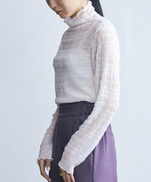 ランダムシャーリングシースルーカットソー