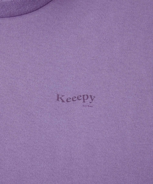 Keeepy（キーピー）の「【Keeepy】wave logo T-shirt / unisex（Tシャツ/カットソー・レディース・ホワイト/ブラック/パープル/ブラウン/ブルー・M/L）」の19枚目の写真
