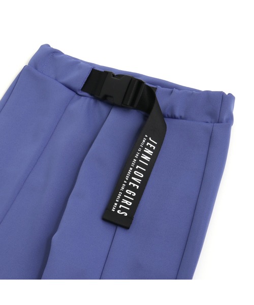 JENNI love（ジェニィラブ）の「バックル付きフレアパンツ（その他パンツ・キッズ・ミント/ブラック/パープル・140cm/130cm/150cm/160cm）」の5枚目の写真