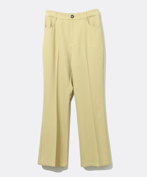 one way（ワンウェイ）の「ディープカラースラックスパンツ（スラックス・レディース・ホワイト/イエロー/ライトブルー/ライトグリーン・M/S）」の4枚目の写真