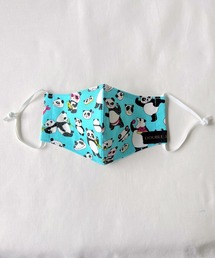 DOUBLE JAPAN（ダブルジャパン）の「【日本製】キッズ　呼吸がしやすい立体型マスク(パンダ)（マスク・キッズ）」