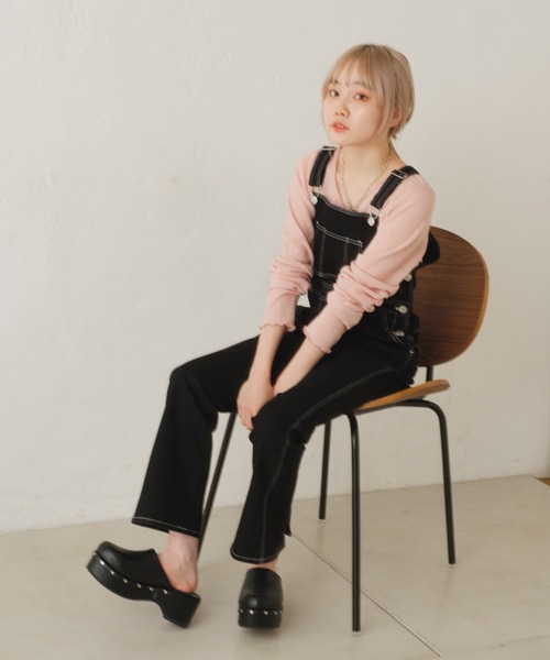 Kastane(カスタネ)の「【カタログ掲載アイテム】シャーリングTee(Tシャツ/カットソー・レディース・ブラック/ピンク/グリーン/アイボリー/イエロー/グリーン系その他・FREE)」の14枚目の写真