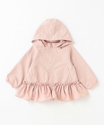 【撥水加工】ペプラムウィンドブレーカー