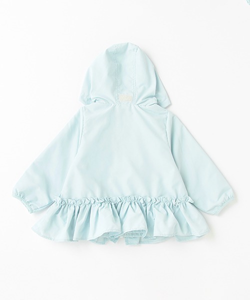 petit main（プティマイン）の「【撥水加工】ペプラムウィンドブレーカー（その他アウター・キッズ・ライトピンク/ライトベージュ/サックスブルー・130cm/110cm/90cm/120cm/100cm/80ｃｍ）」の12枚目の写真