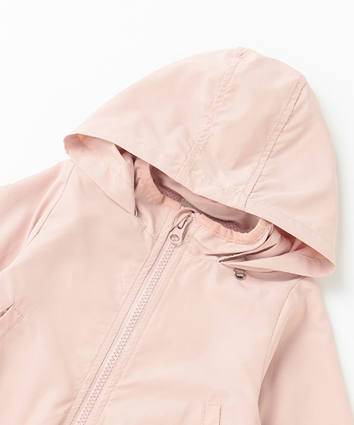 petit main（プティマイン）の「【撥水加工】ペプラムウィンドブレーカー（その他アウター・キッズ・ライトピンク/ライトベージュ/サックスブルー・130cm/110cm/90cm/120cm/100cm/80ｃｍ）」の14枚目の写真