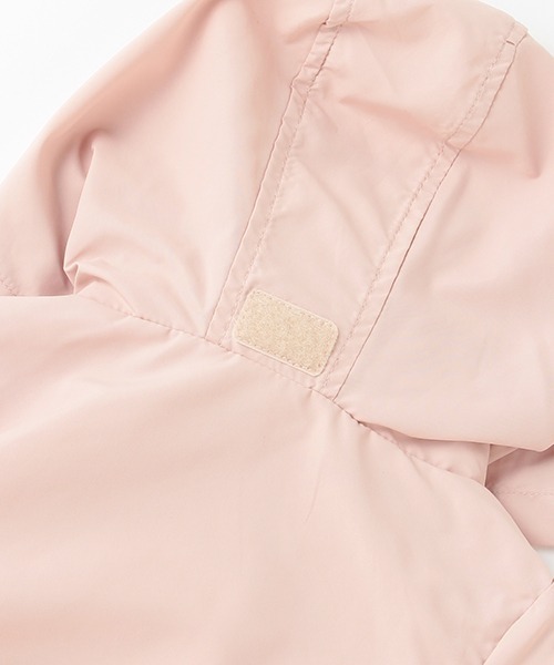 petit main（プティマイン）の「【撥水加工】ペプラムウィンドブレーカー（その他アウター・キッズ・ライトピンク/ライトベージュ/サックスブルー・130cm/110cm/90cm/120cm/100cm/80ｃｍ）」の21枚目の写真