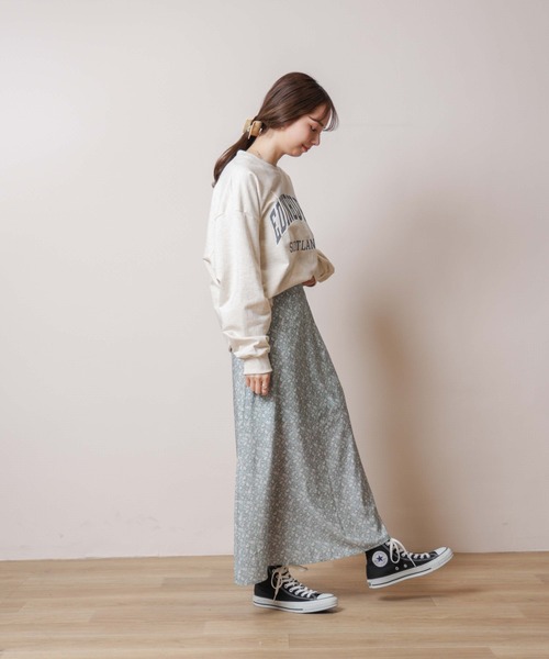 flower（フラワー）の「エディンバラロゴスウェット（スウェット・レディース・アイボリー・FREE）」の6枚目の写真