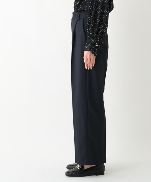 OPAQUE.CLIP（オペークドットクリップ）の「◆メランジカルゼ ストレートパンツ（その他パンツ・レディース・ベージュ系その他6/グレー系3/ネイビー・38/42/40）」の5枚目の写真