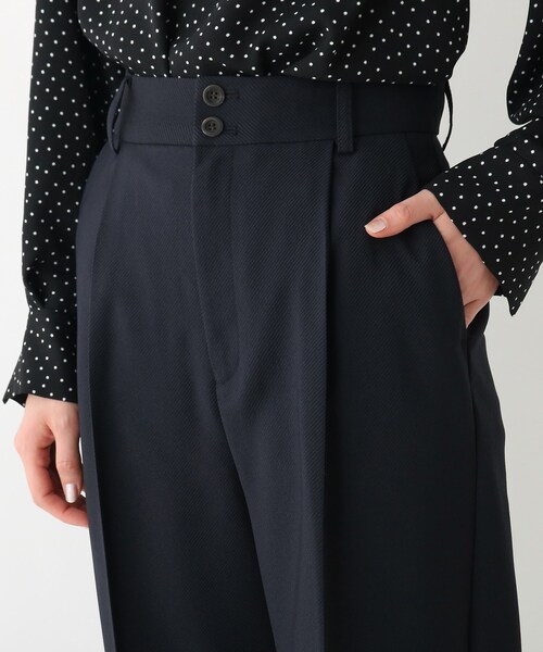 OPAQUE.CLIP（オペークドットクリップ）の「◆メランジカルゼ ストレートパンツ（その他パンツ・レディース・ベージュ系その他6/グレー系3/ネイビー・38/42/40）」の18枚目の写真