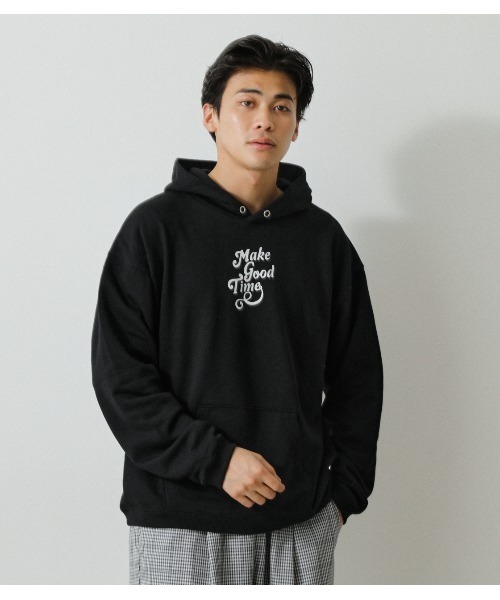 MAKE GOOD TIME HOODIE/メイクグッドタイムフーディ（パーカー）｜AZUL