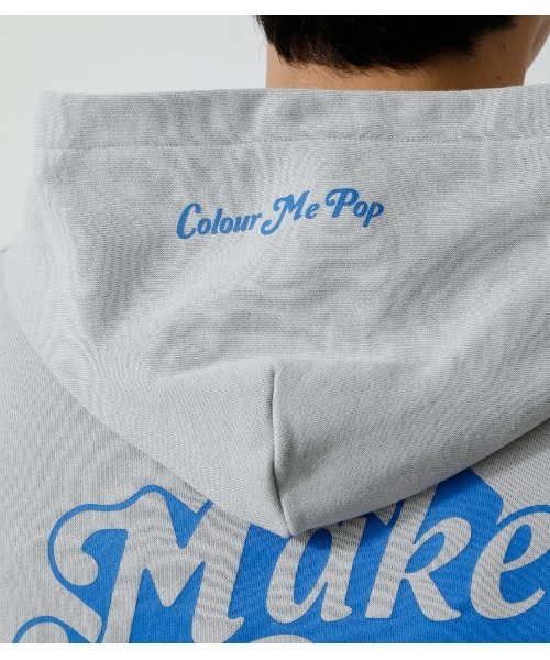 AZUL by moussy（アズールバイマウジー）の「MAKE GOOD TIME HOODIE/メイクグッドタイムフーディ（パーカー・メンズ・ブラック/ライトグレー/ライトグリーン・LARGE/MEDIUM）」の21枚目の写真