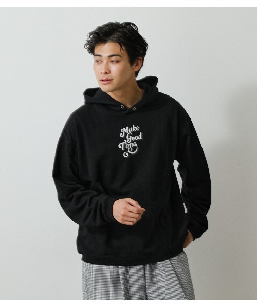 MAKE GOOD TIME HOODIE/メイクグッドタイムフーディ（パーカー）｜AZUL