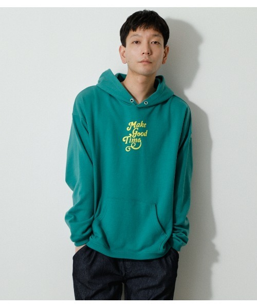 MAKE GOOD TIME HOODIE/メイクグッドタイムフーディ（パーカー）｜AZUL