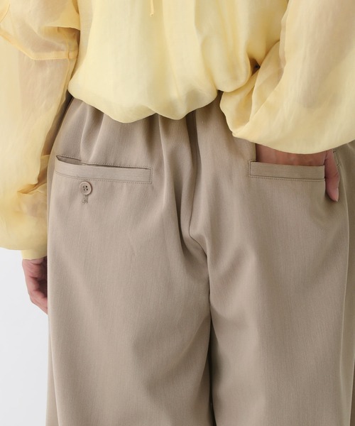 n'OrLABEL（ノアールレーベル）の「【廃盤】『ボックスタックワイドパンツ』（その他パンツ・レディース・ブラック/ベージュ/ライトカーキ・LONG/REGULAR）」の11枚目の写真