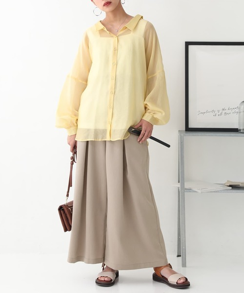 n'OrLABEL（ノアールレーベル）の「【廃盤】『ボックスタックワイドパンツ』（その他パンツ・レディース・ブラック/ベージュ/ライトカーキ・LONG/REGULAR）」の13枚目の写真