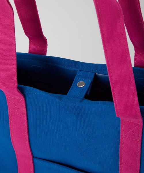 BENETTON (UNITED COLORS OF BENETTON)（ベネトンユナイテッドカラーズオブベネトン）の「【BENETTON:ベネトン】レディーストートバック（トートバッグ・レディース・ホワイト/ネイビー/イエロー/サックスブルー・FREE）」の12枚目の写真