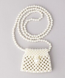 FREAK'S STORE | bLicenscell/ブリスンセル pearl tiny正方形バッグ/パールタイニー正方形バッグ(ショルダーバッグ)