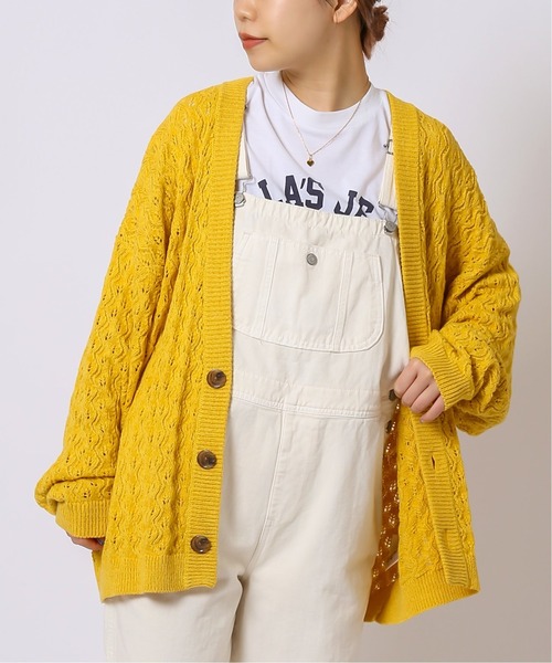 JOINT WORKS(ジョイントワークス)の「JW-CROCHET KNIT カーディガン(カーディガン/ボレロ・メンズ・ブラック/グリーン/イエロー・LARGE/MEDIUM)」の8枚目の写真