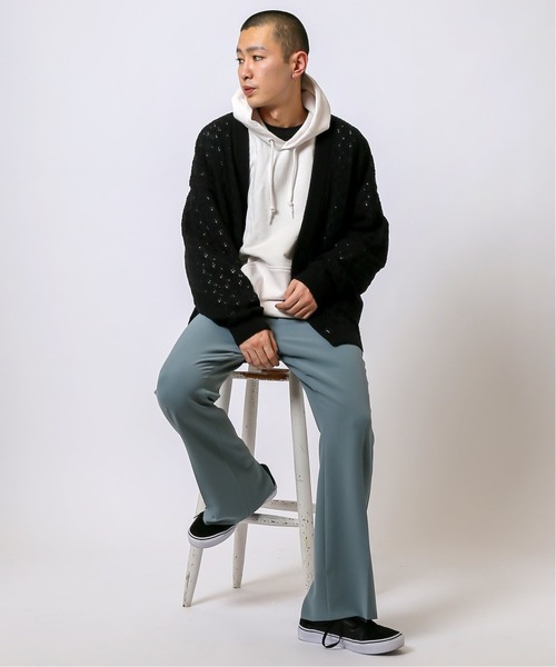 JOINT WORKS(ジョイントワークス)の「JW-CROCHET KNIT カーディガン(カーディガン/ボレロ・メンズ・ブラック/グリーン/イエロー・LARGE/MEDIUM)」の17枚目の写真