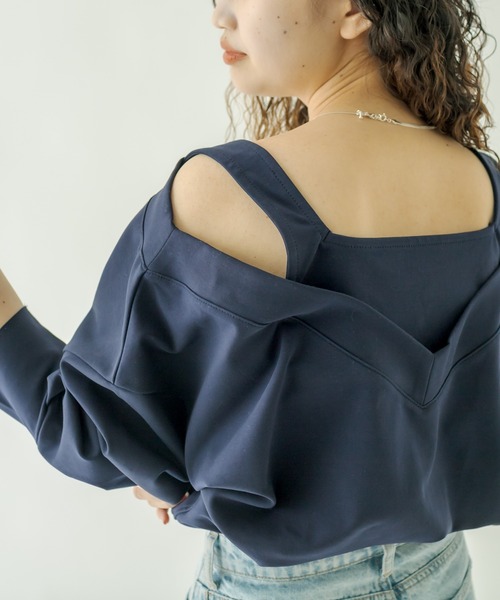 mystic（ミスティック）の「レイヤードトップス（その他トップス・レディース・オフホワイト/ネイビー/ピンク・FREE）」の22枚目の写真