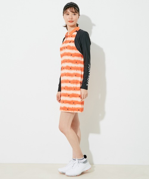 JUN&ROPE'（ジュンアンドロペ）の「【UV】【吸汗速乾】UVアウター長袖ボレロ（カーディガン/ボレロ・レディース・ホワイト/ブラック/ネイビー・FREE）」の4枚目の写真